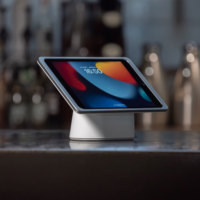 Compteur de tablette Pos Support de tablette Ipad Support de paiement Pos réglable Fixe Universel Flexible pour la vente au détail