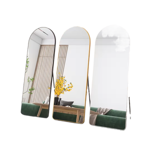 Espejo de Cuerpo Entero con Marco Metálico, Decoración de Pared con Arco Grande, Montaje Estable <span class=keywords><strong>para</strong></span> Vestidor o Pasillo, Venta Caliente de Fábrica - Product Image 6