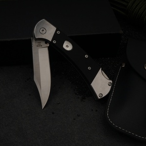Cuchillo Plegable Tredknix BUCK112 con Hoja D2, Empuñaduras G10, Punta de Lanza, Borde Plano, 18.5cm de Longitud Total, Cuchillo de Camping, DIY OEM - Product Image 3