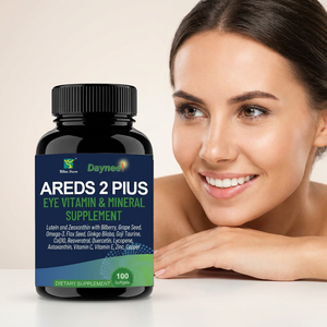 อาหารเสริมบำรุงสายตาสูตร OEM AREDS 2 |   ผลิตภัณฑ์เสริมอาหารบำรุงสายตาและจุดศูนย์กลางตา สูตรเฉพาะทางแพทย์ 100 แคปซูล - Product Image 1