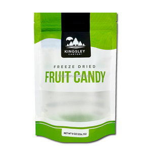 ที่กำหนดเองเคลือบเสร็จถุงซิปหน้าต่างโปร่งใสยืนขึ้นกระเป๋า Mylar ถุง - Product Image 4