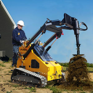 Chargeuse compacte à moteur diesel avec perceuse à tarière à vendre - Product Image 1