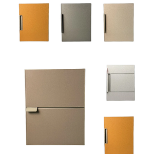 Meubles de villa modernes sur mesure en gros : Dressings et armoires de luxe en cuir microfibre de qualité hôtelière - Product Image 4