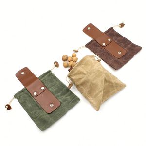 Bolsas de Lona para Recoger Frutas al Aire Libre, Bolsa Plegable con Cordón para Cinturón - Product Image 1