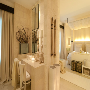 Creazione in stile palazzo villaggio acrsia Hotel progetto Engel bianco tappezzeria in tessuto mobili camera da letto Set in legno per Hotel - Product Image 5