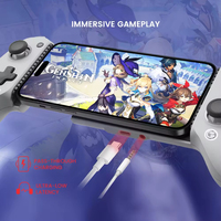 Manette de jeu mobile portable GameSir G8 Galileo Type C Plug, contrôleur de jeu mobile Type-C pour iPhone 15