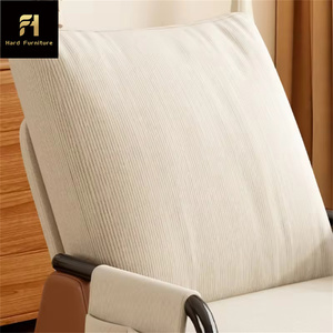 2025 vente chaude personne seule loisirs canapé à <span class=keywords><strong>bascule</strong></span> chaise inclinable pliable moderne en bois salon chaise pour balcon - Product Image 6