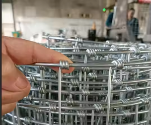 Iron Wire Mesh Farm Fence Chinese Supplier Game Field Fence for <strong>Hog</strong> Cattle Animals Square Hole Shape Welding Cutting Included - Product Image 2