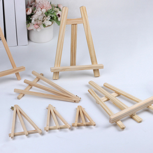 Mini support de bureau pour enfants, support de téléphone en <span class=keywords><strong>bois</strong></span>, <span class=keywords><strong>petit</strong></span> <span class=keywords><strong>chevalet</strong></span> pour peinture à l'huile - Product Image 5