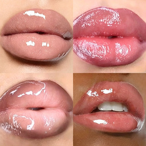 Gloss repulpant pour les lèvres en seringue à marque privée, effet verre extrême, transparent, en gros - Product Image 4