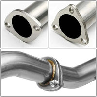 Système d'échappement Catback en acier inoxydable de qualité supérieure pour Honda CRX CR-X EF9 SiR 3DR Hatchback 88-91, kit silencieux de performance, vente en gros