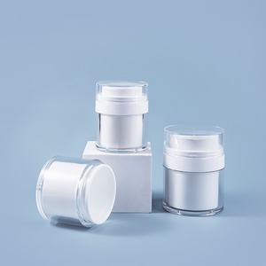 Envases de cosméticos ecológicos Embalaje Cuidado DE LA PIEL Loción de empuje sin aire Tarro de crema cosmética - Product Image 2