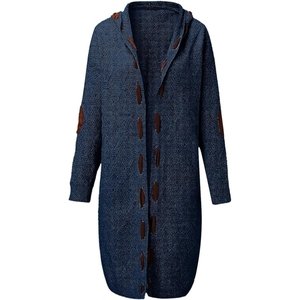 Suéter Abrigo Holgado y Cómodo con Capucha y Mangas Largas para Mujer, Estilo Moderno - Product Image 4