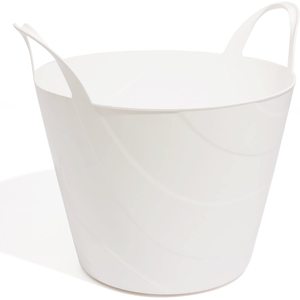 BILLY BUCKET D 42.3CM H 31.8CM EN PLASTIQUE BLANC - Product Image 1