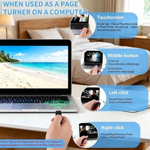 Télécommande Air Mouse à Anneau pour Doigt avec Pavé Tactile Bluetooth, Clicker de Présentation PPT pour <span class=keywords><strong>Ordinateur</strong></span> Portable, Téléphone, Tablette – Vente en Gros OEM - Product Image 4