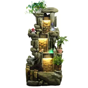 large outdoor water fountain for garden decoration resin water fountain