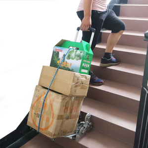 Memanjat tangga lipat Dolly 176LB kapasitas beban enam roda desain pegangan dapat disesuaikan - Product Image 4