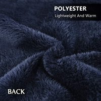 Couverture de cape châle polaire à carreaux 100% polyester à 2 couches personnalisée