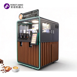 <b>Fully</b> <b>Automatic</b> AI Robot <b>Coffee</b> Kiosk Robot <b>Coffee</b> Printing Vending <b>Machine</b> Multiple Flavors - Product Image 2