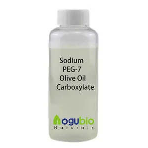 La fabbrica fornisce carbossilato di olio d'oliva di sodio PEG-7 per proprietà idratanti e funzioni riparative PEG-7 olio d'oliva
