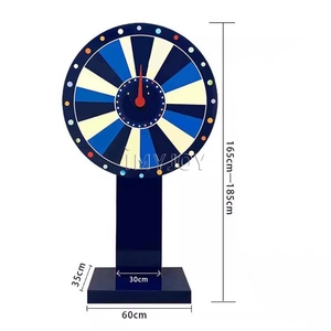 Selector de juego de premio de sorteo de números aleatorios giratorio eléctrico Raffle Chance Drum Lucky Activity Spinner Fortune Lottery Game Wheel - Product Image 4
