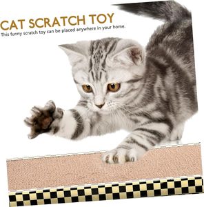 Rascador para Gatos de Papel Corrugado Plegable para Interiores, Ecológico, para Todas las Estaciones, para Agarrarse y Dormir - Product Image 5