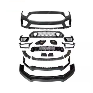 ชุดตัวถังกันชนกันชนหน้ารถยนต์สำหรับ <span class=keywords><strong>Ford</strong></span> <span class=keywords><strong>Mustang</strong></span> 15-17อัพเกรด <span class=keywords><strong>Mach</strong></span> 1พร้อมช่องระบายความร้อนด้านหน้า - Product Image 1