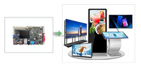 Carte mère Android, système Android 11, Rockchip RK3568, Wi-Fi 6, Bluetooth 5.0, RJ45 1000M, V-By-One, 4K HDMI, affichage numérique extérieur