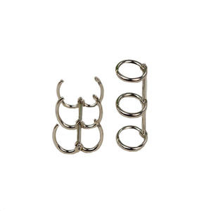 DIY Fotoalbum Ringbanden Boek Kalender Ronde Cirkel 0,5-Inch Rug A5 Metaal 3-Ring Bindringen Kammen Losbladige Binder - Product Image 3