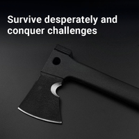Hache G10 multifonctionnelle extérieure Feu/Bois à découper/Tactique/Camping Survival