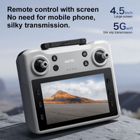 Drone RC V34 avec caméra HD, moteur brushless, retour GPS, télécommande, idéal pour débutants en photographie aérienne