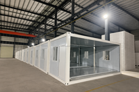 Maison conteneur extensible sur mesure 20 pieds 40 pieds, préfabriquée, modulaire, portable, prête à l'emploi