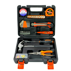 36 Piece Household Tool Set 1/4 In Socket Drive Steel Hand Tools For Home Repair Tool Case - Product Image 1