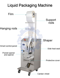 Machine d'emballage automatique pour jus d'orange liquide, lait de coco et eau purifiée - Product Image 3