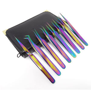 Pinzas Profesionales para Maquillaje, Pinzas Faciales de Alta Calidad, Mayorista de Belleza, Pinzas de Acero Inoxidable para Pestañas y Cejas - Product Image 4