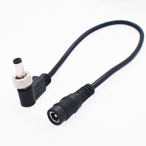 DC 5.5*2.1mm Male <b>With</b> Screw or Female Jack to Open End Wire <b>Cable</b> DC 5.5*2.5mm Screw <b>Lock</b> Plug Connector <b>Cable</b> - Product Image 4