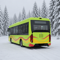 Bus touristique 5,3 m Conforme aux normes Euro 5 Moteur diesel Transmission manuelle Conduite à gauche 11-20 places Vitesse maximale 51-70 km/h