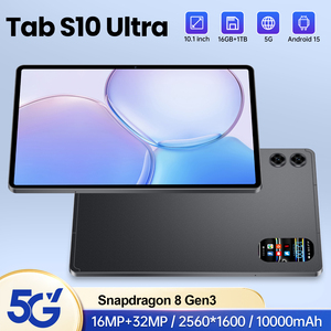 Hot-Bán Tab S10 siêu 10.1fhd <span class=keywords><strong>Android</strong></span> <span class=keywords><strong>Tablet</strong></span> PC 16GB + 1TB thứ hai Webcam phía trước máy ảnh 5G GSM 4G IPS 6000mAh-8000mAh cho trẻ em - Product Image 6