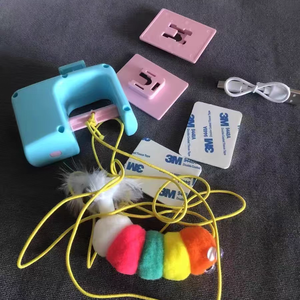 Điện mèo trêu ghẹo đũa thân thiện với môi thông minh vật nuôi đồ chơi cho sự nhàm chán cứu trợ treo cửa Yo-yo mèo con săn bắn tập thể dục vật nuôi đồ chơi - Product Image 5