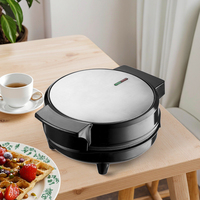 Gaufrier électrique haute puissance 1000W multifonctionnel avec plaque de gril antiadhésive pour un usage domestique