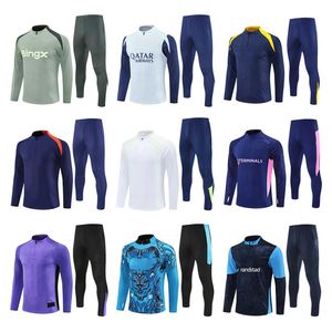 Conjunto Deportivo de Felpa Premium para Hombre 2025/2026, Sudadera Casual con Cremallera para Entrenamiento de Fútbol Europeo - Product Image 1