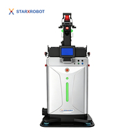 Kendaraan Berpemandu Laser 3D 1,5 Ton, Forklift AGV dengan Tinggi Angkat 2m, Kecepatan Tinggi 1,5m/s, Robot Penumpuk Pallet Pintar untuk Gudang