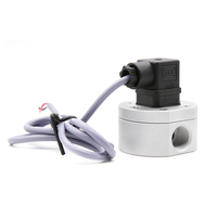 DIJIANG OEM Débitmètre à engrenages ovales en aluminium DN15 avec sortie impulsionnelle pour eau, huile, carburant, diesel, plage de débit 30-1200L/H