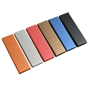 Customizable Gift Box Red With Black <b>Foam</b> Lining Oblong Shape For Business Gifts <b>Craft</b> Packaging - Product Image 3