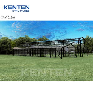 Tendone Rettangolare Commerciale in Alluminio a Campata Libera con Tetto in Vetro Permanente per Feste, Matrimoni ed Eventi - Struttura <span class=keywords><strong>Mobile</strong></span> Robusta - Product Image 6