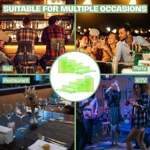 Sliding <b>Acrylic</b> Transparent Green Perfume Stand Organizer Rectangular Display Risers <b>Shelves</b> Figures Cupcake - Product Image 4