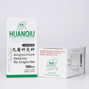 Aghi per Agopuntura Sterili Monouso con Tubo Guida in Acciaio Inossidabile 500 Pezzi/Scatola - Product Image 5