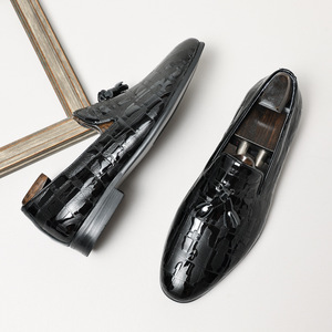 2026 New Leather <b>Suede</b> Men's <b>Shoes</b> - English-style Men's Business Formal Leather <b>Shoes</b> - Men's Ankle <b>Oxford</b> <b>Shoes</b> - Product Image 6