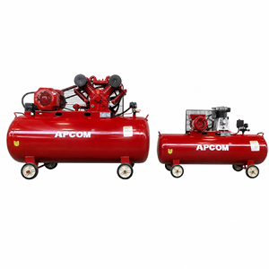 Compresseur d'air à piston double cylindre haute performance APCOM 0,53 m³/min 1,0 MPa 4 kW réservoir 300 L à vendre dans diverses régions - Product Image 1