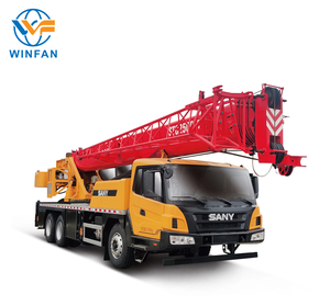 מנוף משאית סאני STC250T5 משומש במשקל 25 טון, מערכת הידראולית, פעולה גמישה לבנייה עירונית - Product Image 2